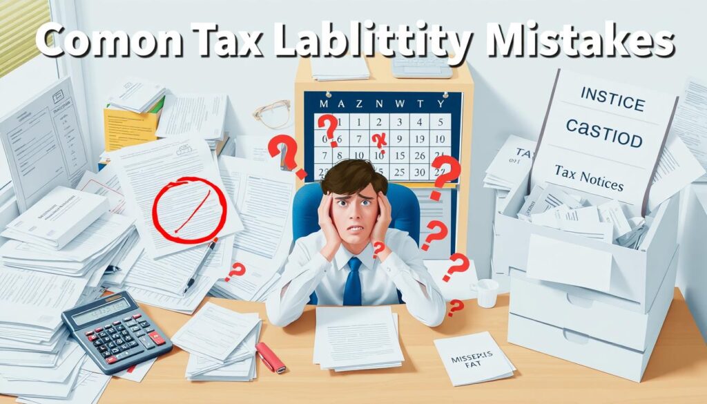 Common Tax Liability Mistakes