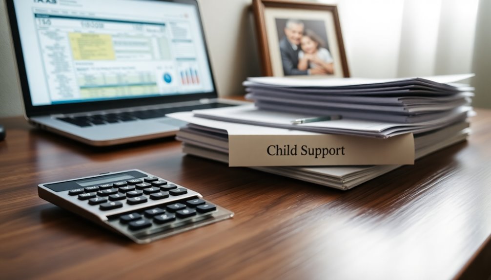 child support not deductible