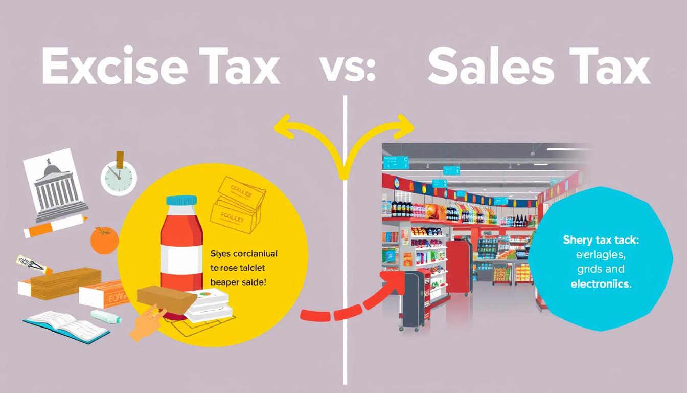 how is an excise tax different from a sales tax?