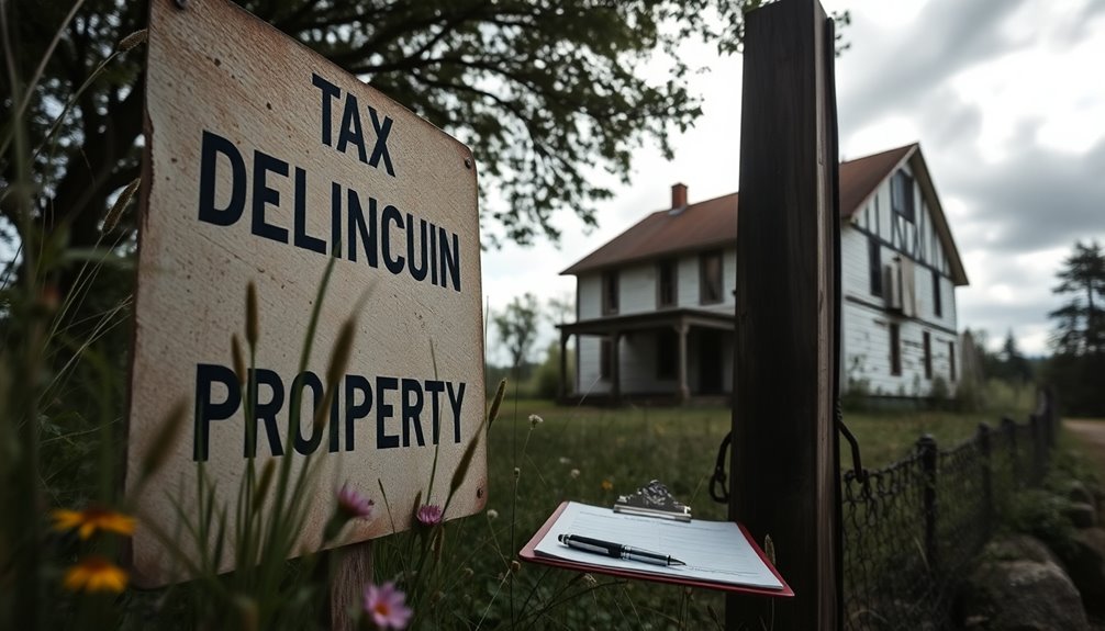 purchasing tax delinquent properties