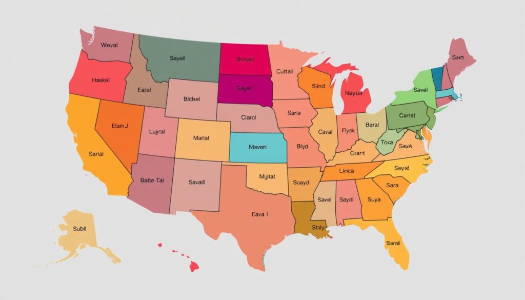 state sales tax rates