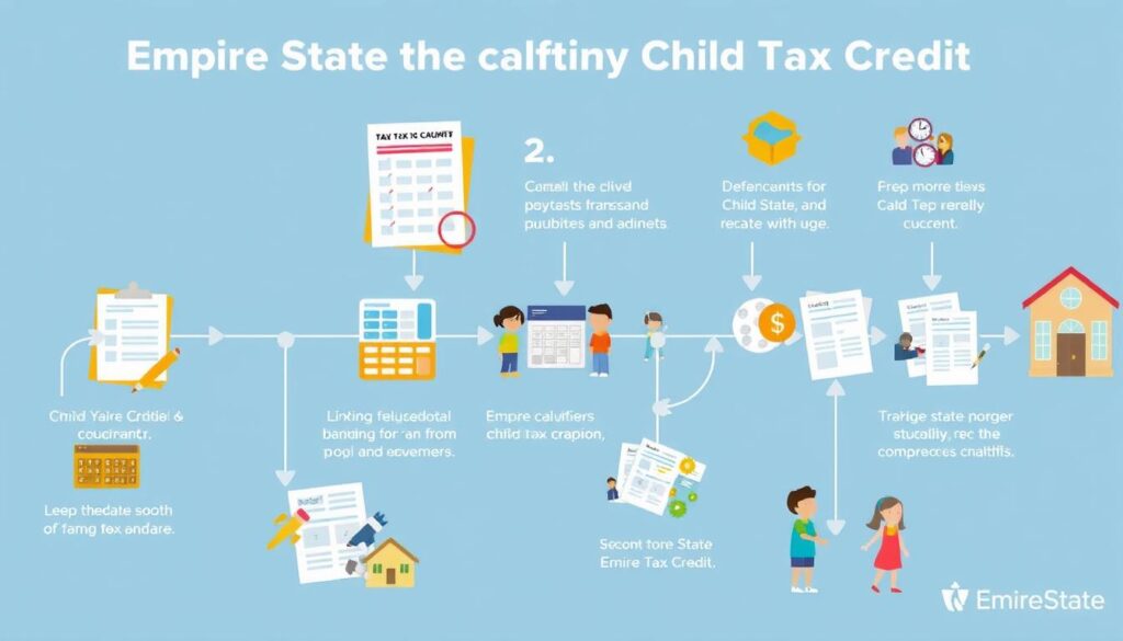 step-by-step guide claiming tax credit