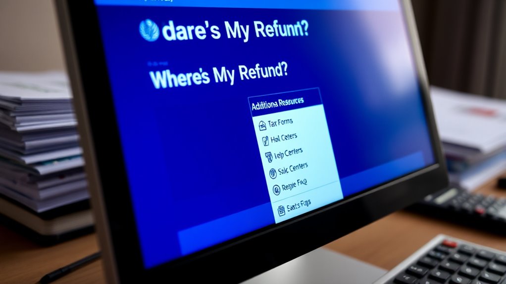 check refund status online
