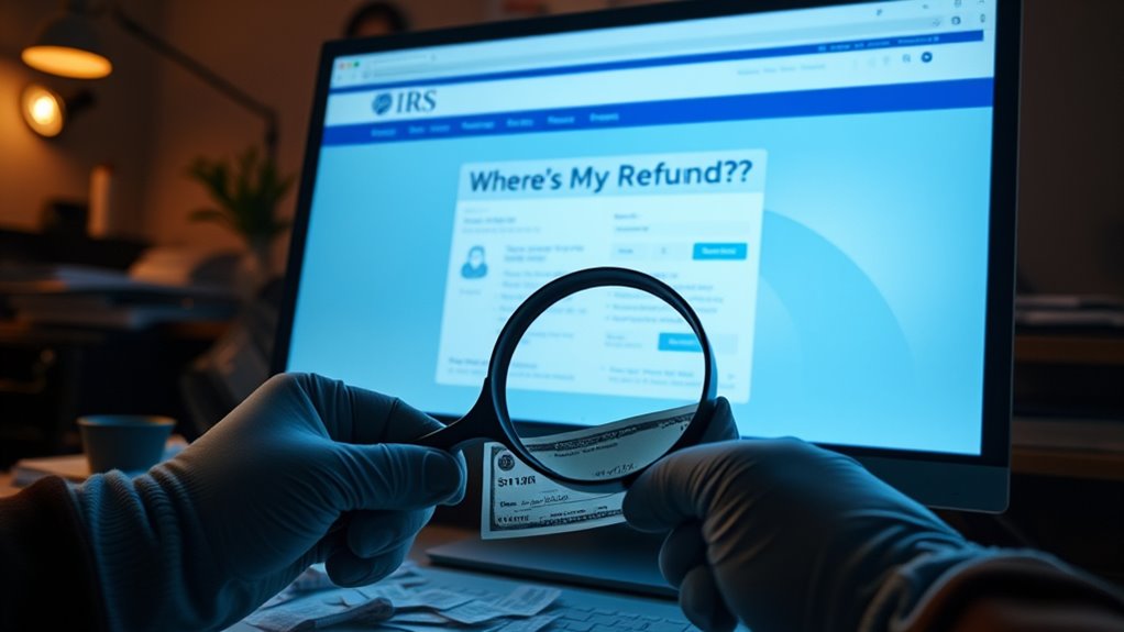 file claim monitor refund