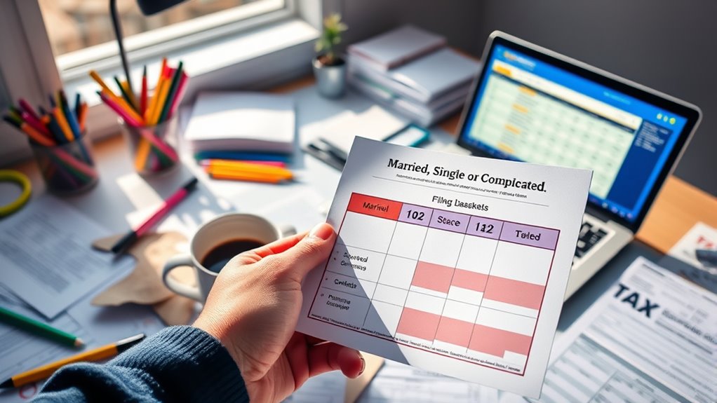 tax benefits vary by filing status