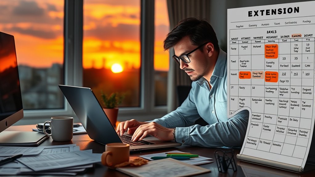 tax deadline awareness and extensions