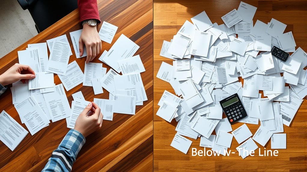 accounting expense classification differences