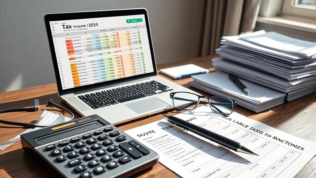 calculate 2025 taxable income