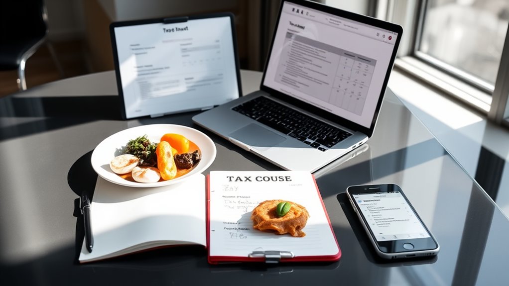 deductible travel meal expenses