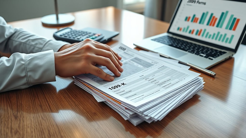 handling 1099 forms properly