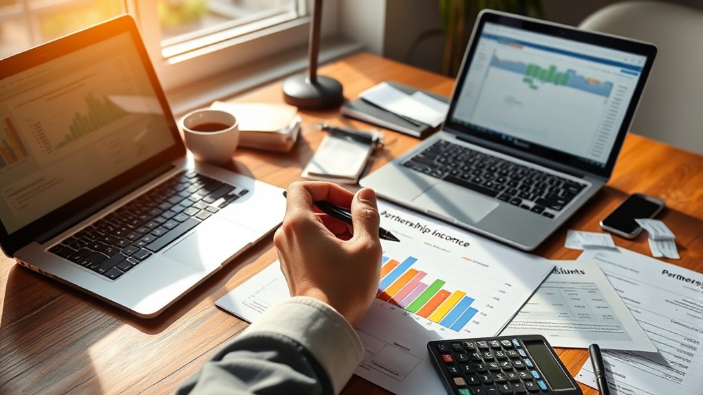 partnership income reporting guidelines