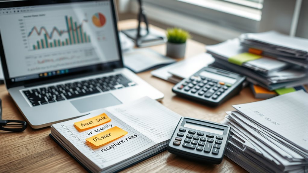 recapture rules on assets