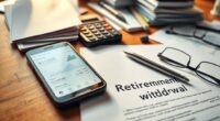 retirement account withdrawal consequences