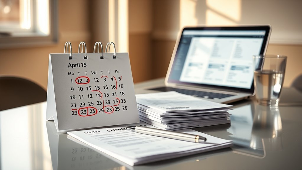 tax deadlines and law updates