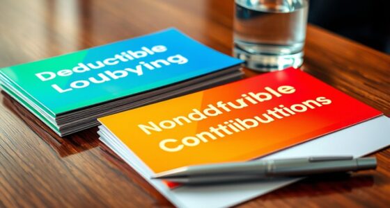 tax deductibility of lobbying