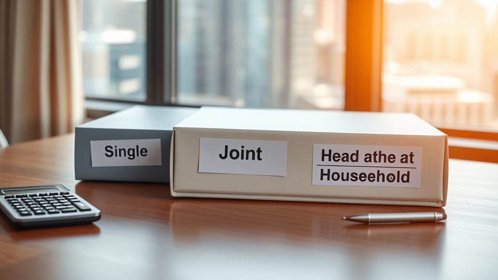 tax filing status choices