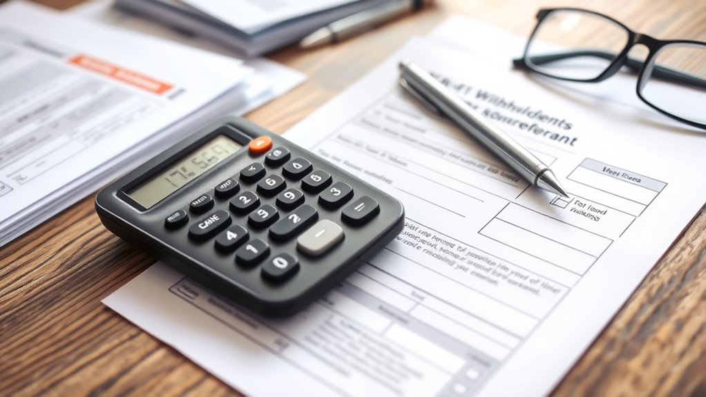 tax withholding and w 4