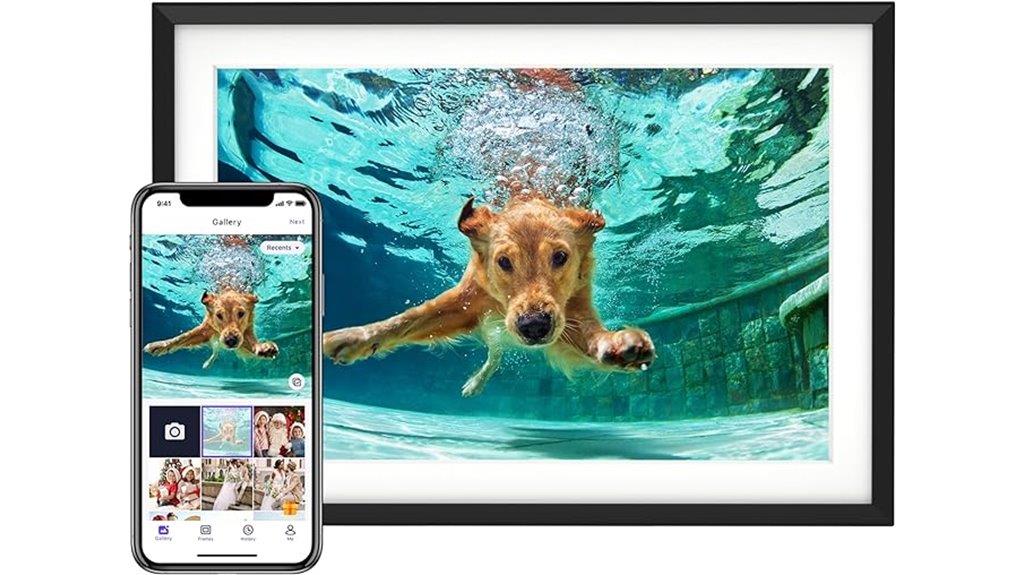 large 10 1 inch digital frame