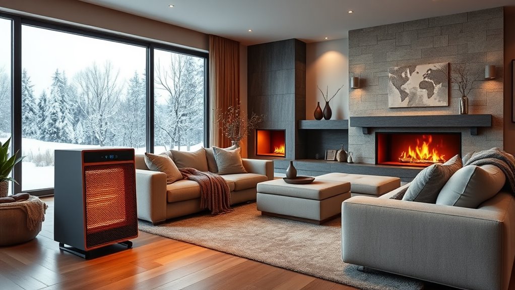 large room heating considerations