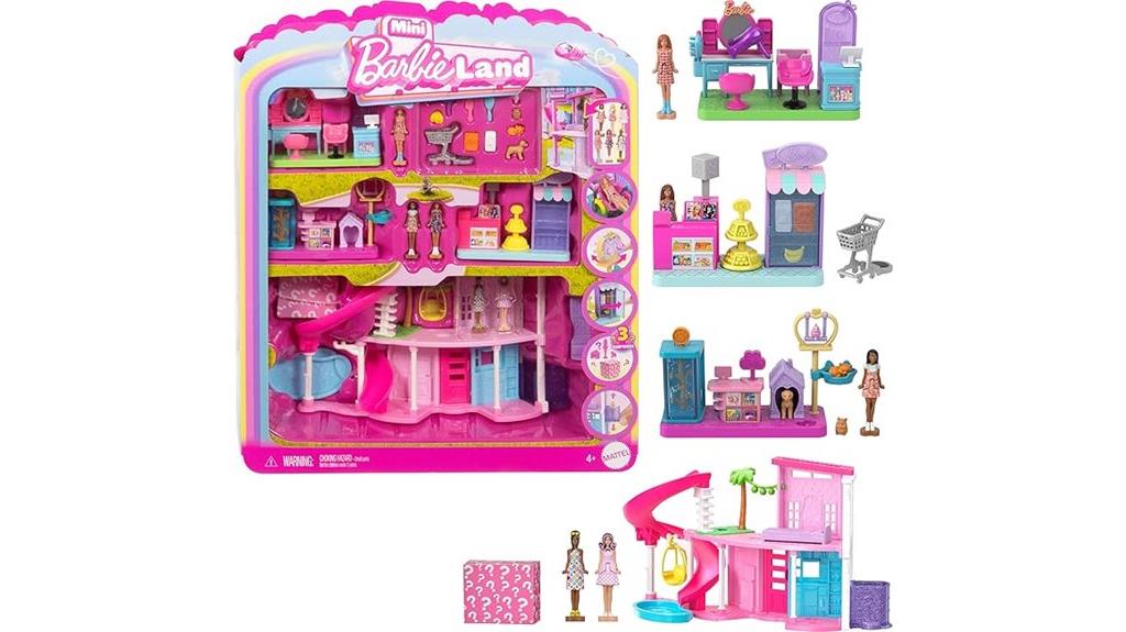 mini barbie dream house