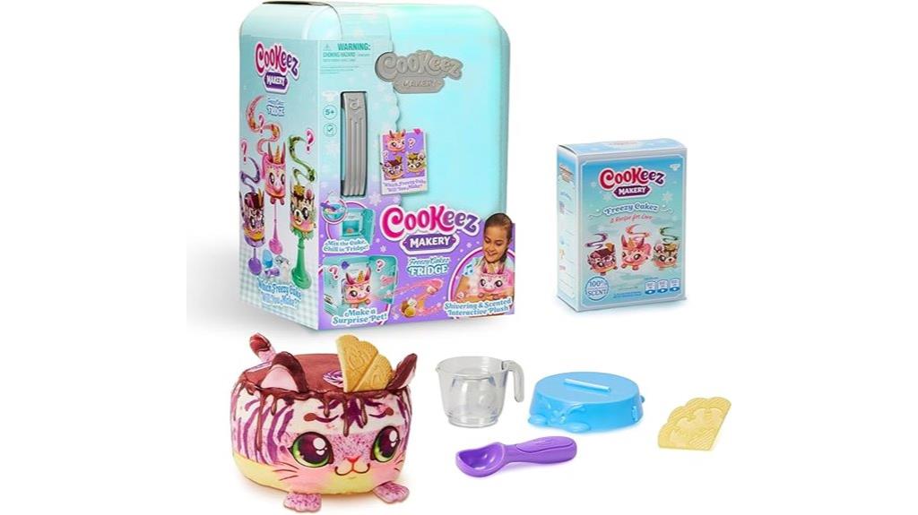 plush cake toy set
