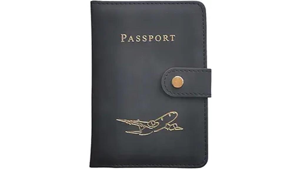 rfid blocking passport with slots