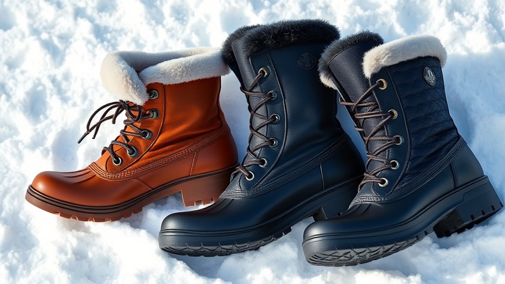 top women s waterproof snow boots