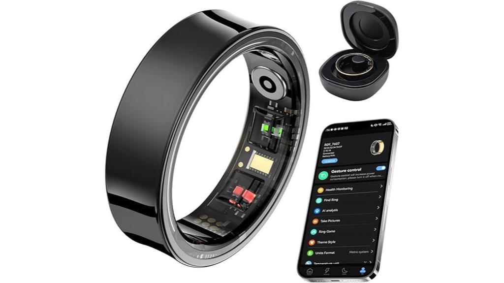 wearable health and fitness ring