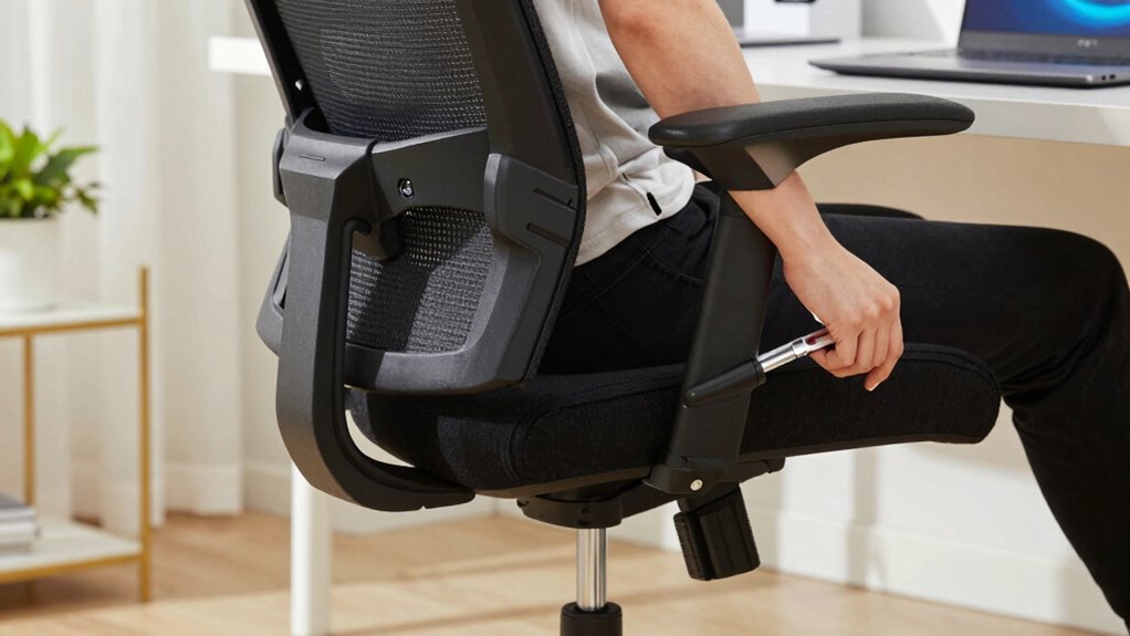 adjust chair height properly