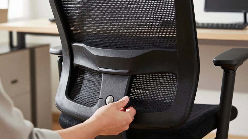 adjust lumbar support properly