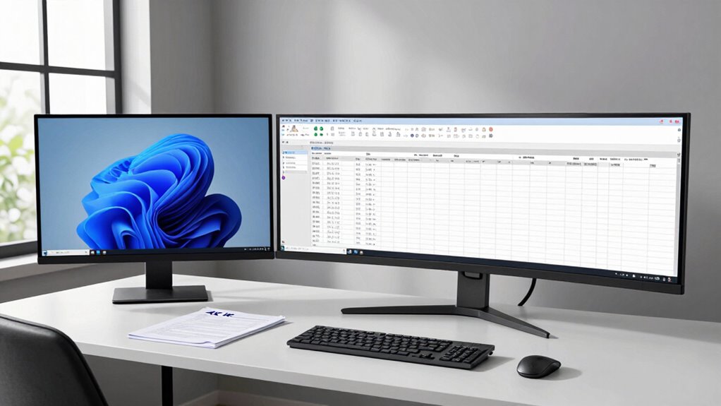 check monitor space dimensions