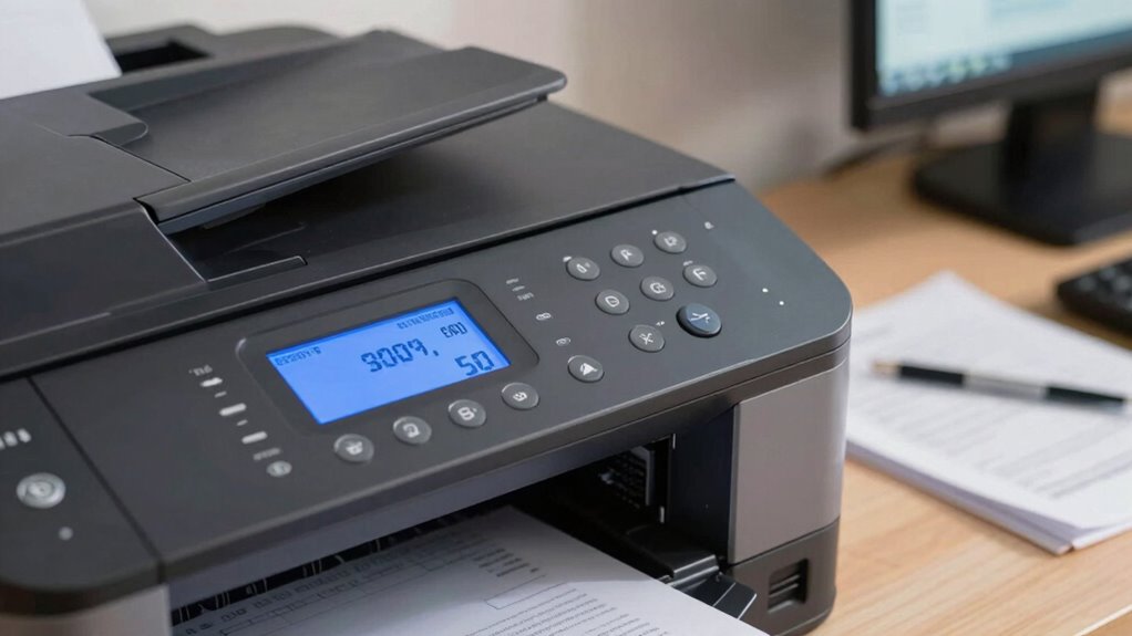 check printer settings and firmware