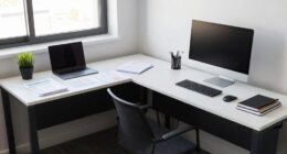 desk layout comparison results