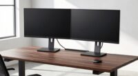 dual monitors weight capacity