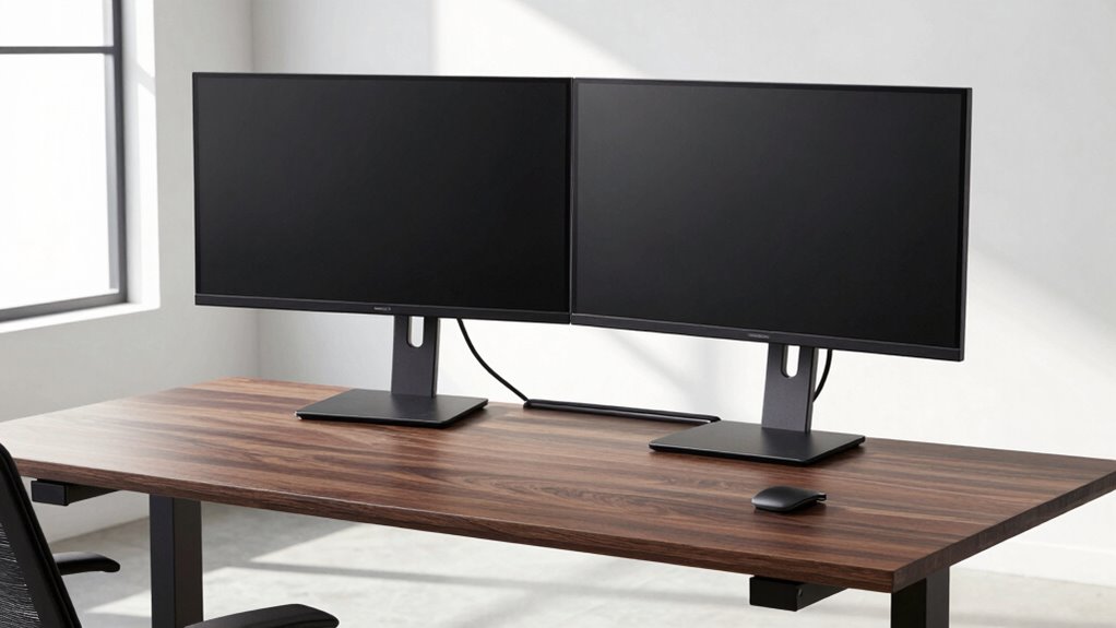 dual monitors weight capacity