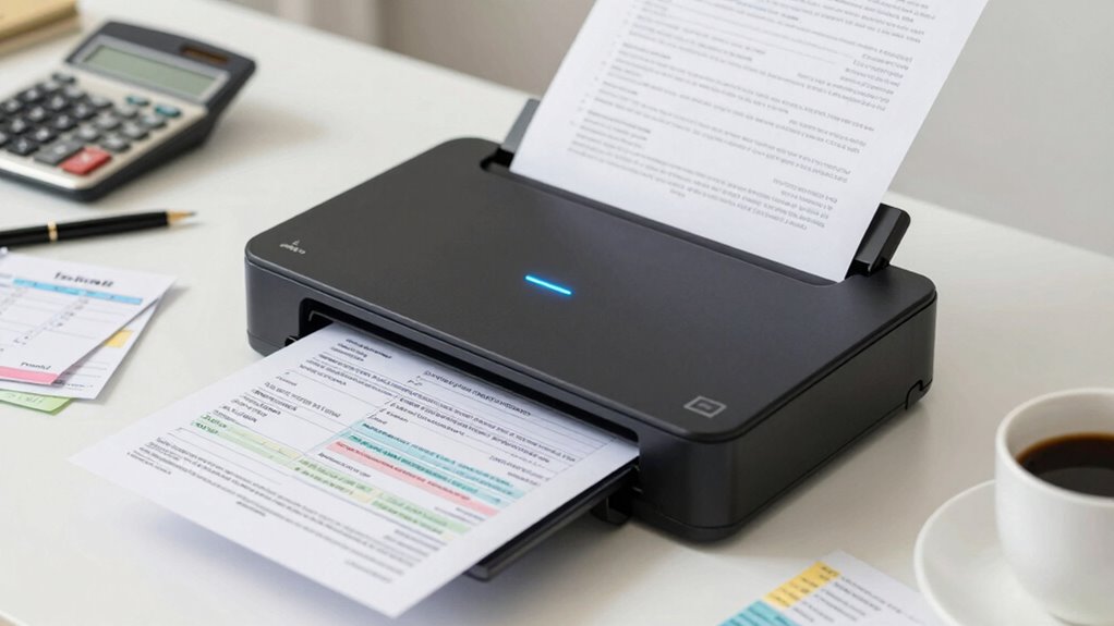 efficient high capacity document scanning