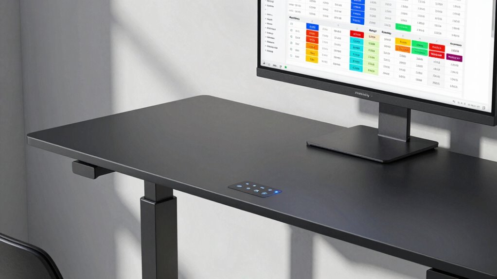 key standing desk features