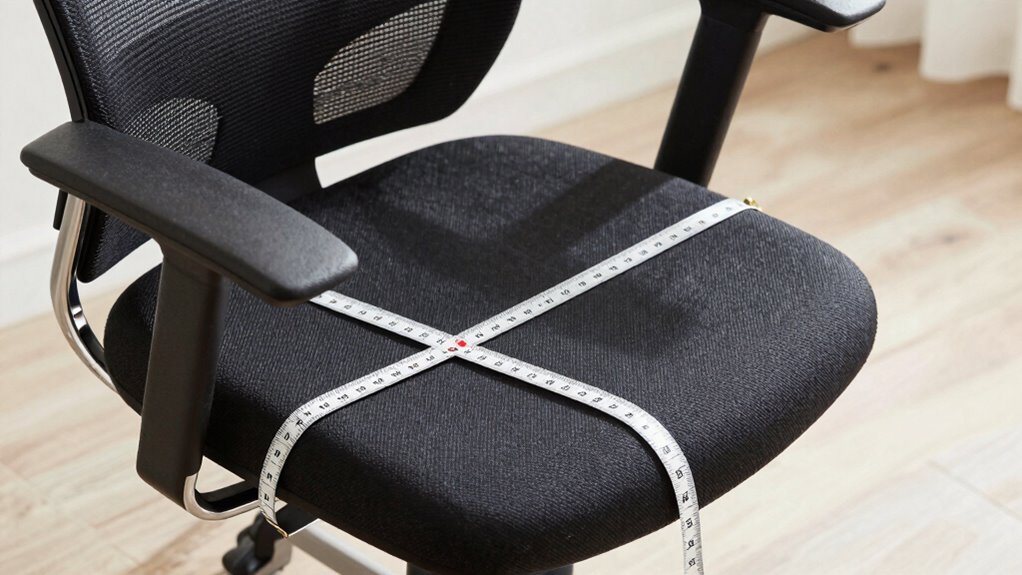 measuring and adjusting seat depth