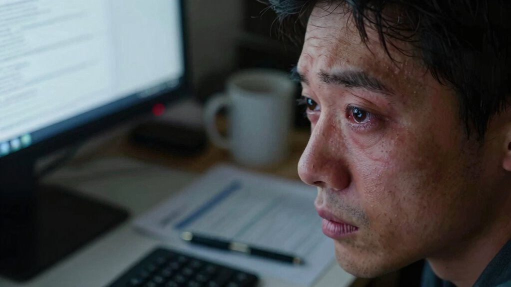 monitor causing eye fatigue