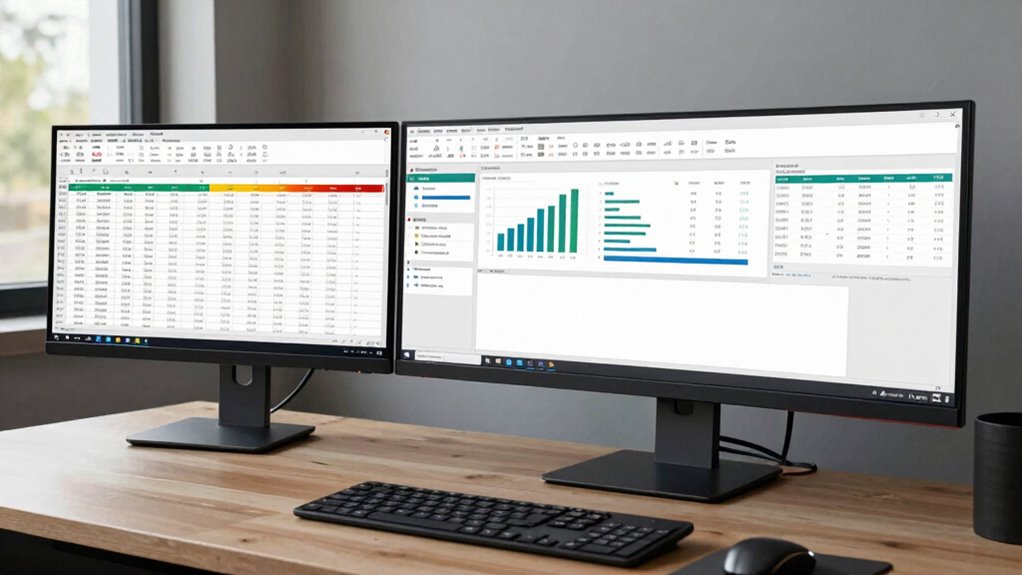 monitor choice for accounting