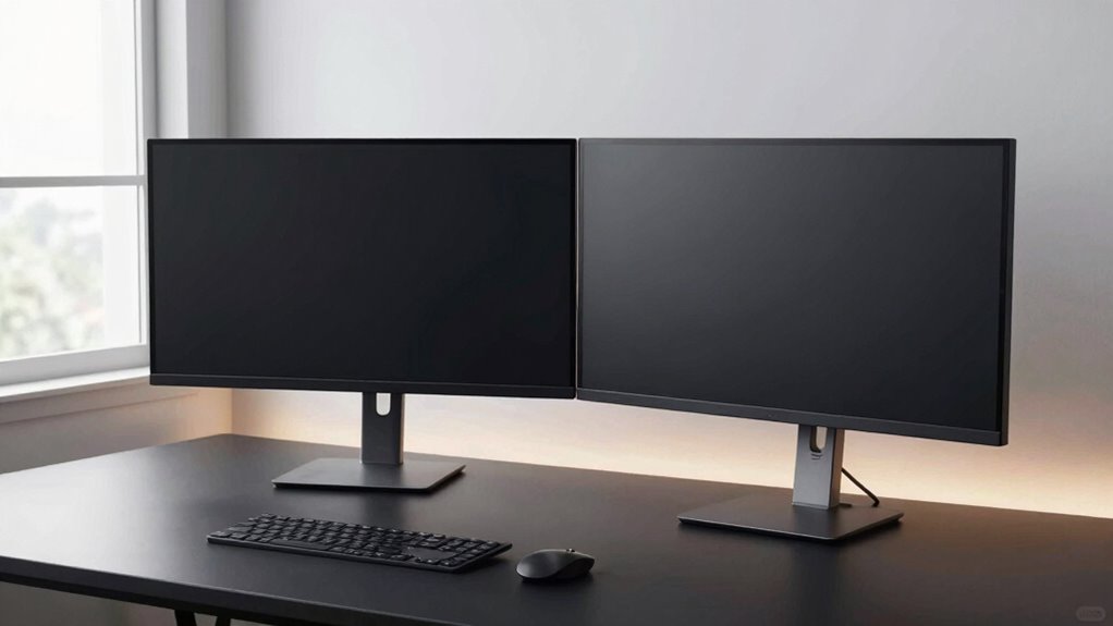 monitor positioning for comfort
