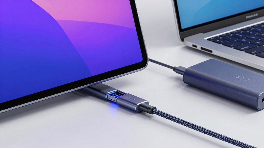 monitor power and charging compatibility