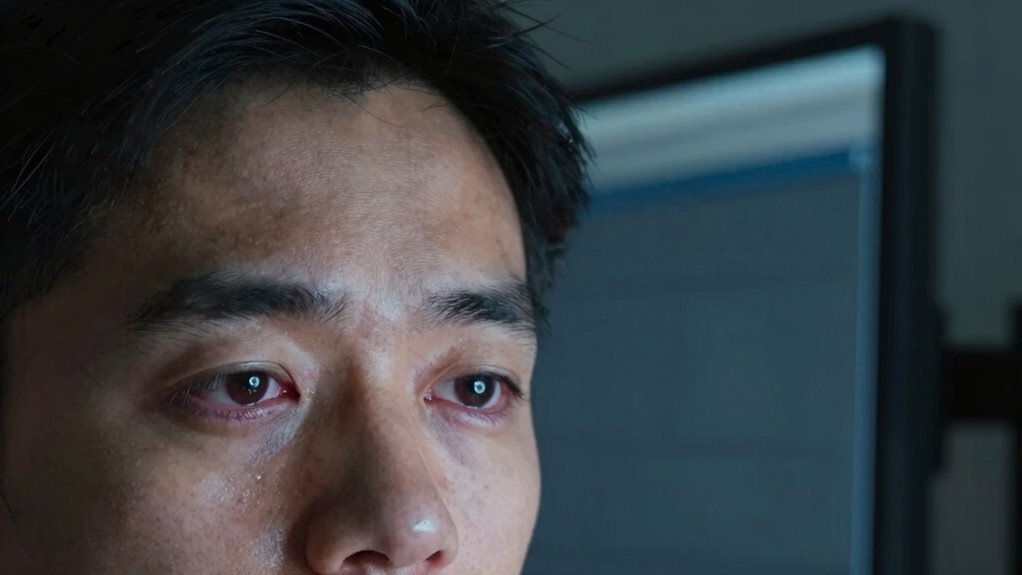 optimal monitor eye comfort