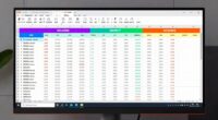 optimal monitor size for spreadsheets