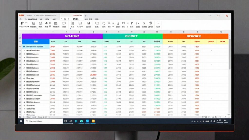 optimal monitor size for spreadsheets