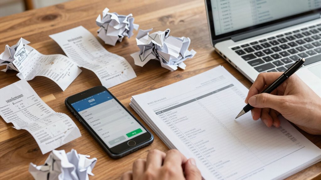 organize document reconcile regularly