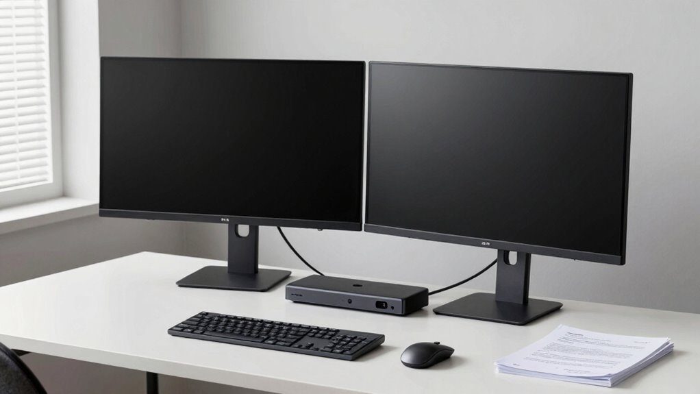 organized bright clutter free workspace