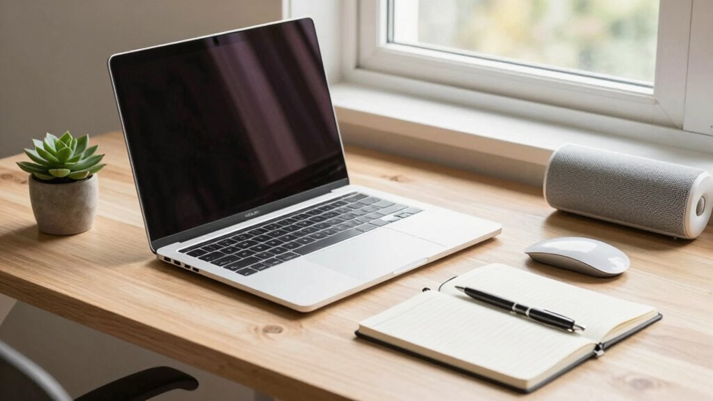 personalized organized comfortable workspace