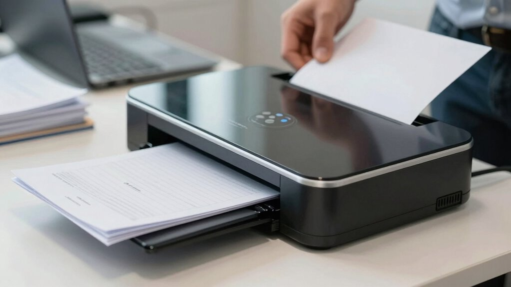 proper paper handling techniques