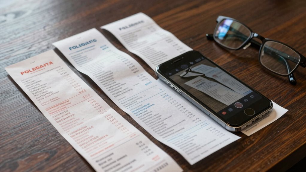 secure organized receipt digitization
